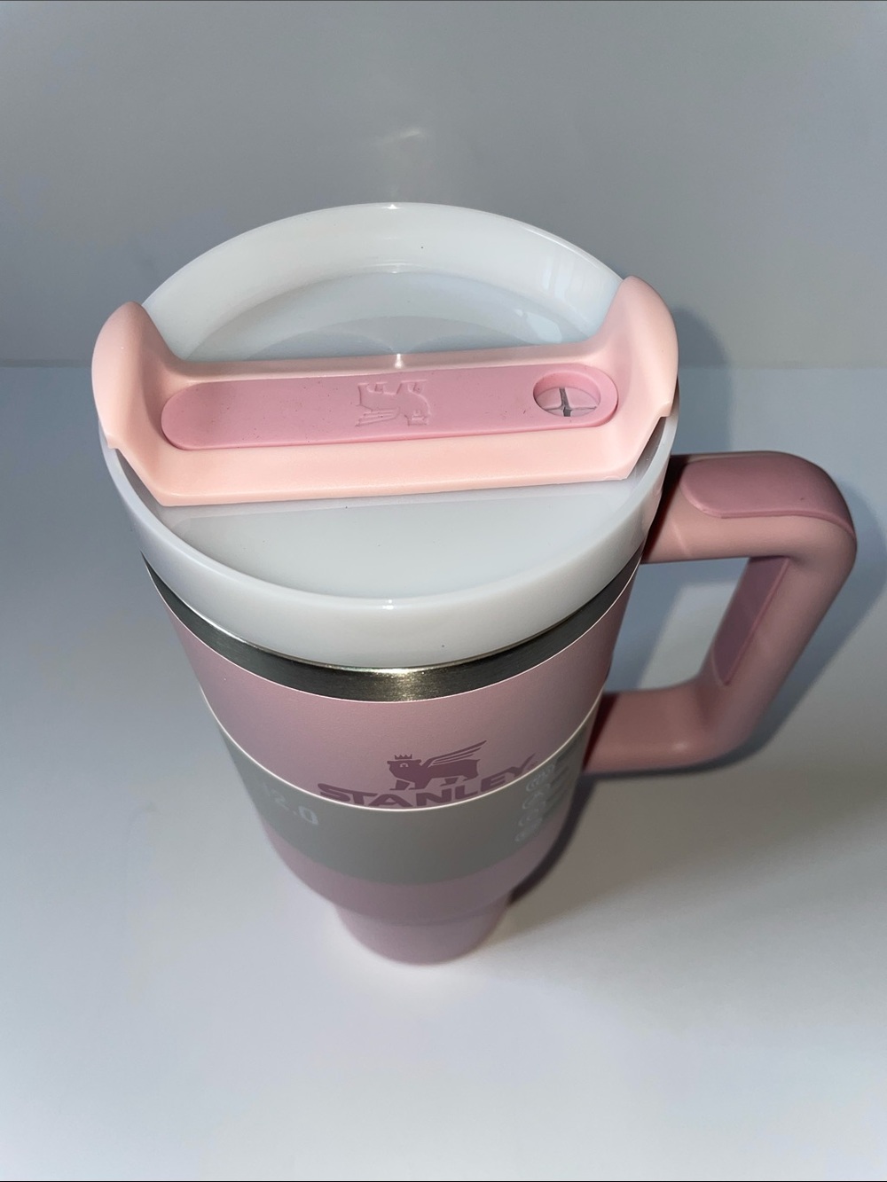 NIB Stanley Pink Insulated Quencher H2.0 Tumbler with Straw.  40 oz. - Picture 8 of 8